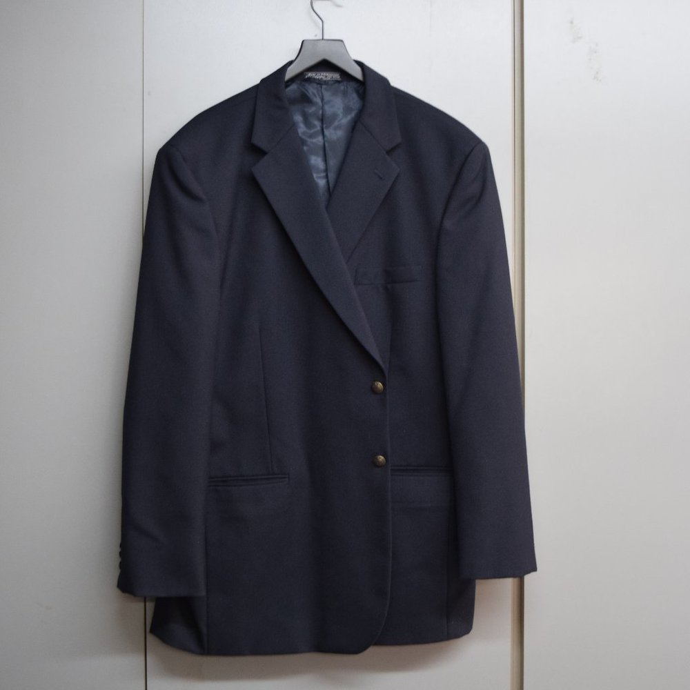 Bert Pulitzer Navy 2 Crest Button Blazer/Coat